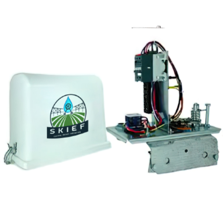 Skief Pivot tower control box with electrical components
